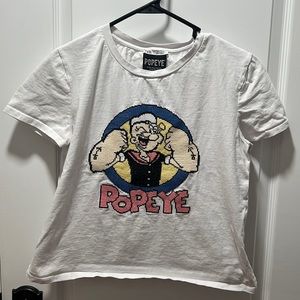 Zara Popeye women’s size Large T-Shirt